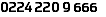 0224 220 9 666